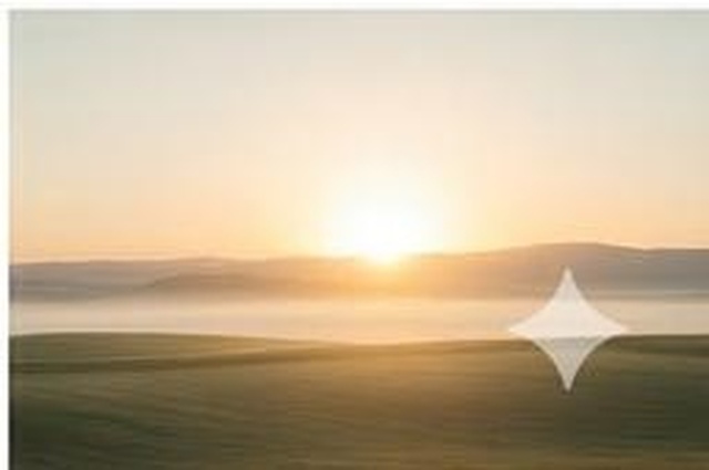 Sunrise bringing hope for a new day